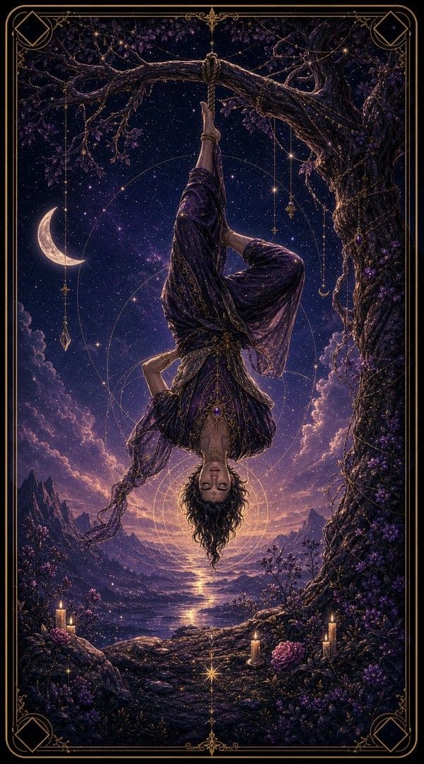 The Hanged Man tarot card
