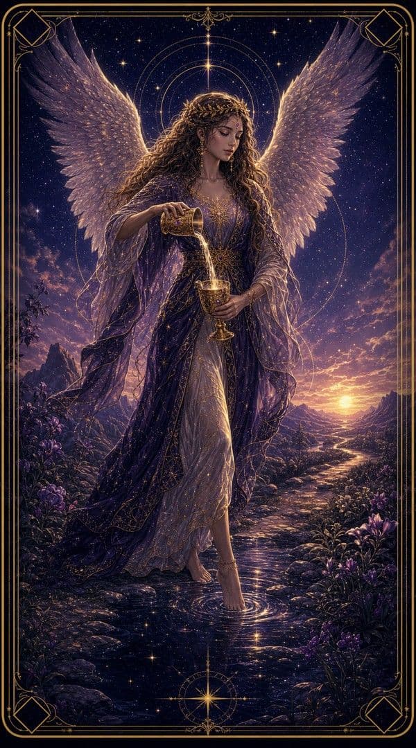 Temperance tarot card