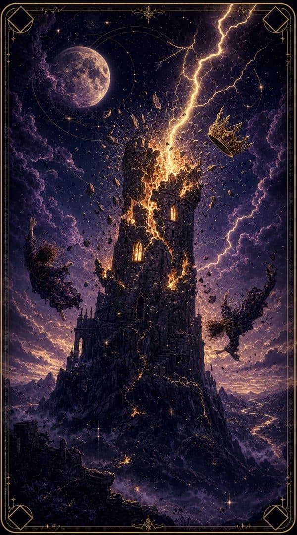 The Tower tarot card