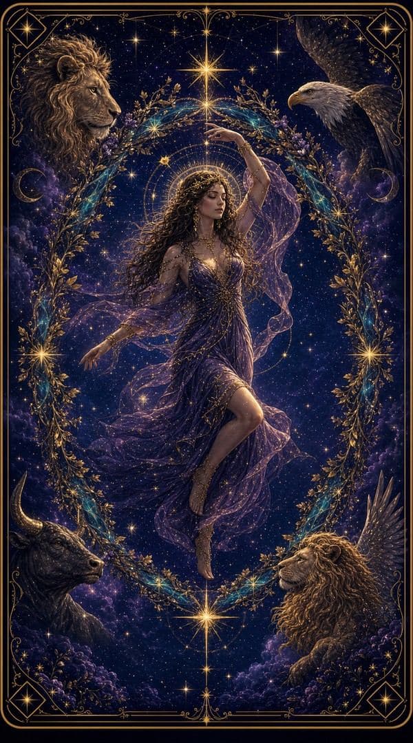 The World tarot card